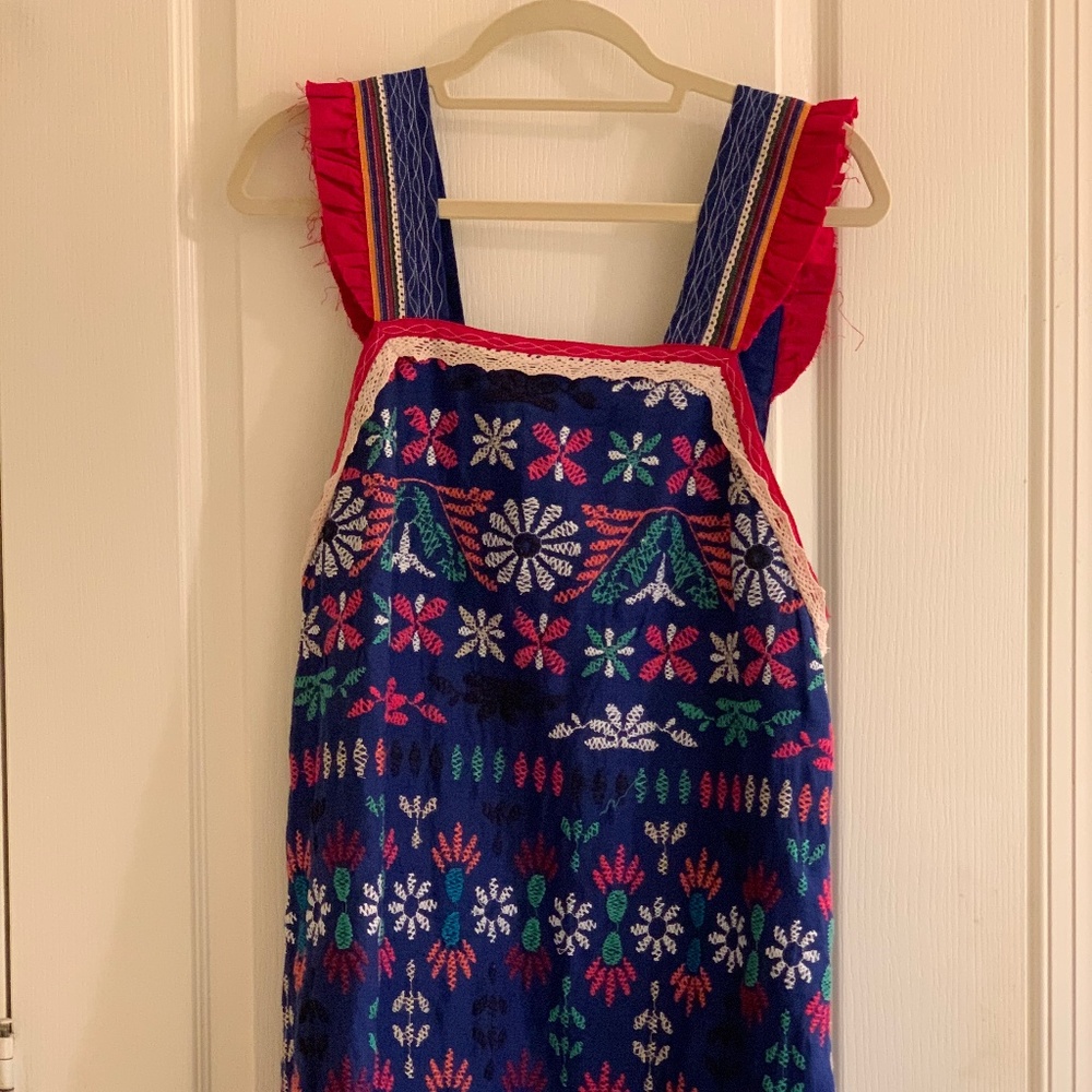 Cozumel Embroidered Mini Dress